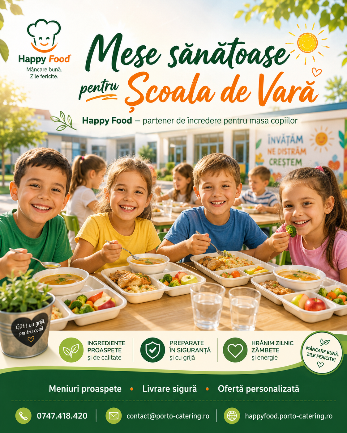 Catering Scoala de Vara